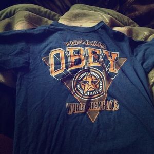 An obey tshirt