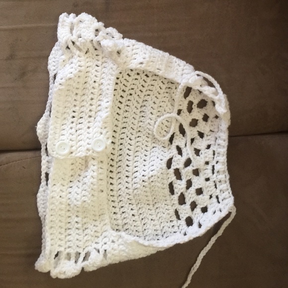 Handmade custom crochet festival crop top :) - Picture 3 of 3