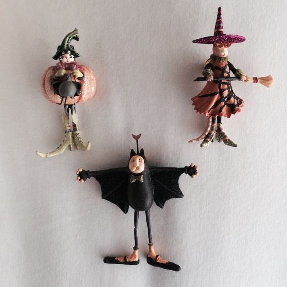 Halloween Cat Pins