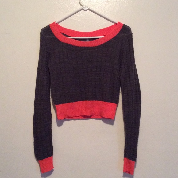 Cropped charlotte russe sweater