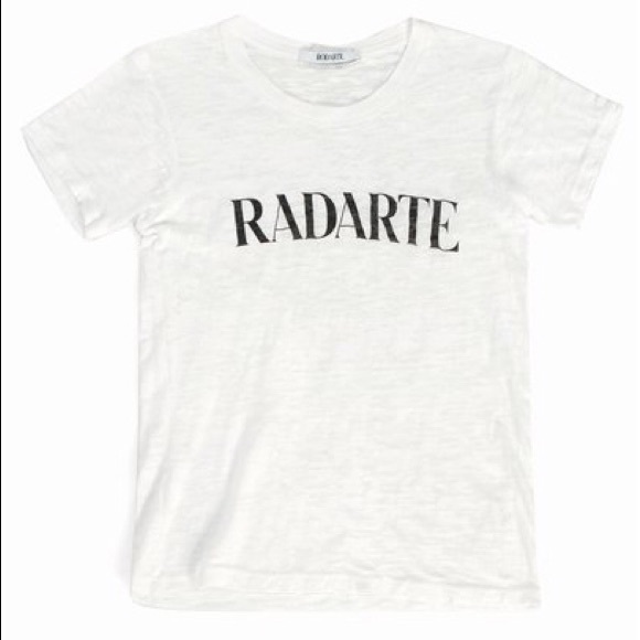 Radarte rodarte white tee