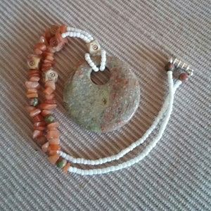 Necklace Red Aventurine