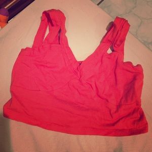 Coral Love Culture Bralet