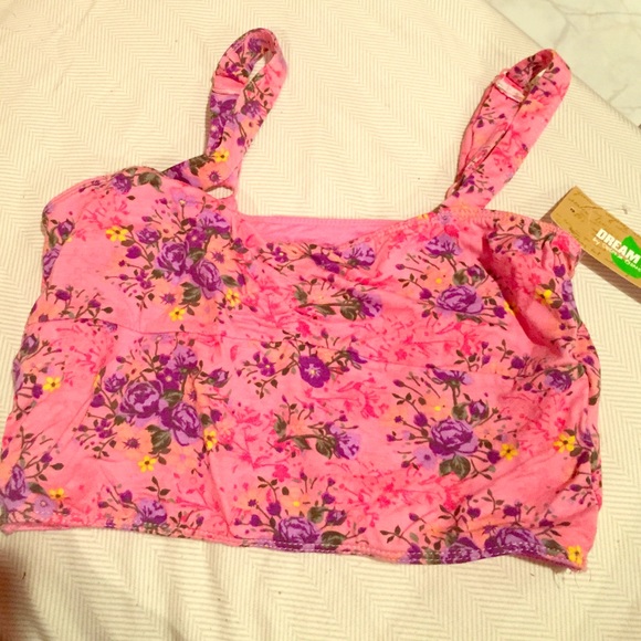 Floral Bralet/Crop Top