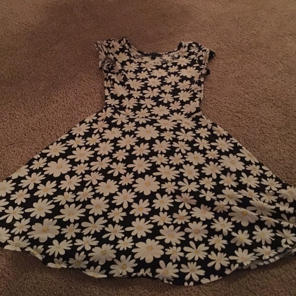 daisy skater dress