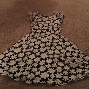 daisy skater dress