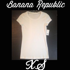 NWT BANANA REPUBLIC Pima Cotton Tee XS