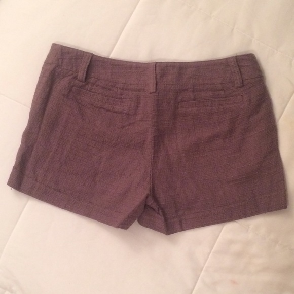 💥SOLD💥 Brown Shorts, Tweed Texture, Size: 6 - Picture 2 of 4