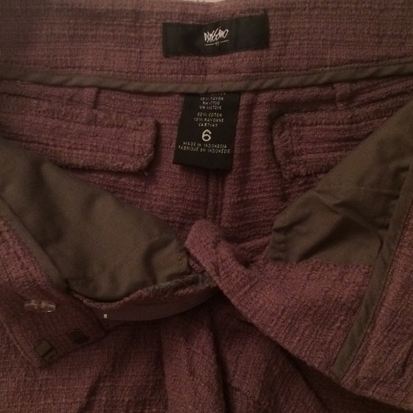 💥SOLD💥 Brown Shorts, Tweed Texture, Size: 6 - Picture 4 of 4