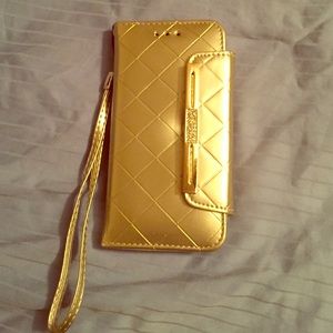 Gold iPhone 6 phone case