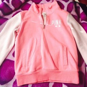 PINK half zip