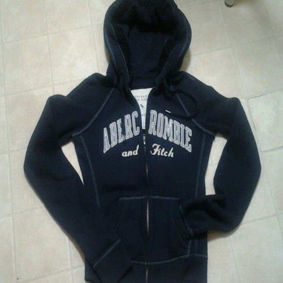 Ambercrombie dark blue hoodie
