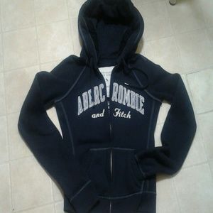 Ambercrombie dark blue hoodie