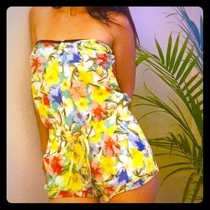 Hollister Hibiscus Romper