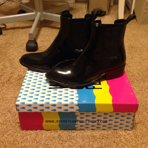 JEFFREY CAMPBELL STORMY RAIN BOOT