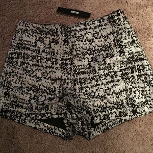 Do & be high waisted metallic shorts