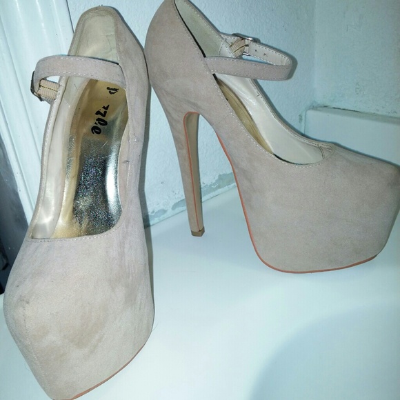 Nude heels