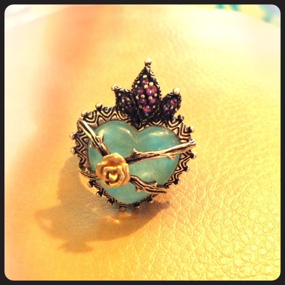 Barbara Bixby Sterling Amethyst Aventurine Ring