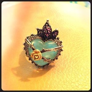 Barbara Bixby Sterling Amethyst Aventurine Ring