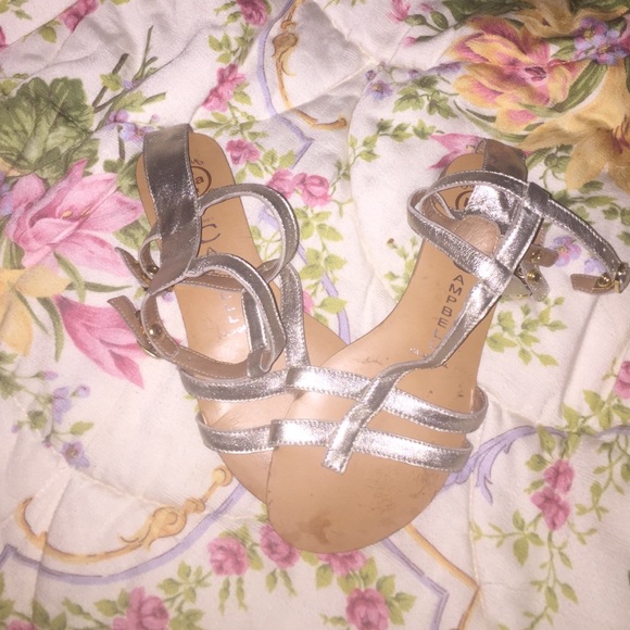 Gold Jeffrey Campbell gladiators