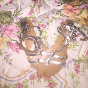 Gold Jeffrey Campbell gladiators