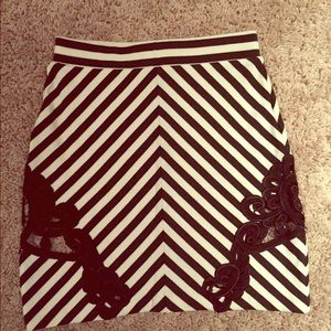 Dress the population mini skirt