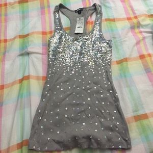 Express Sequin Tank