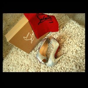 Crystal Strasser Louboutins (My wedding shoes)