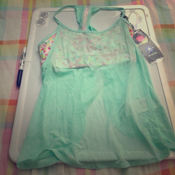 Gilly Hicks Racer Back Sport Top
