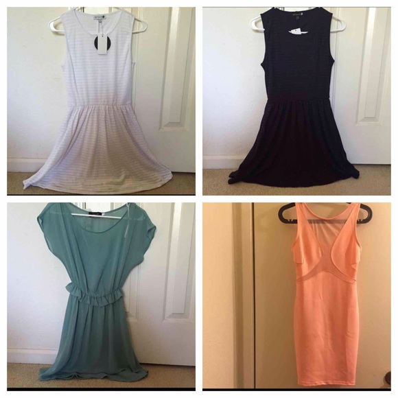 4 dresses