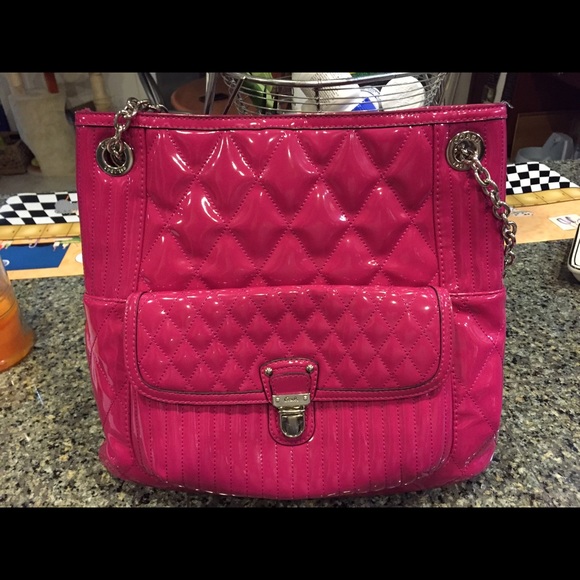 Authentic Used Coach Liquid Gloss Bag