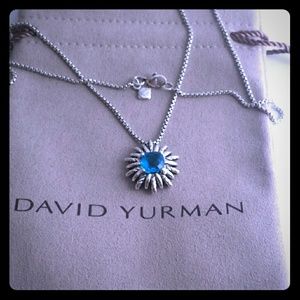 David Yurman Starburst Pendent Necklace