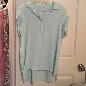Baby blue tunic