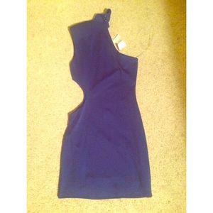 Brand New royal blue body con