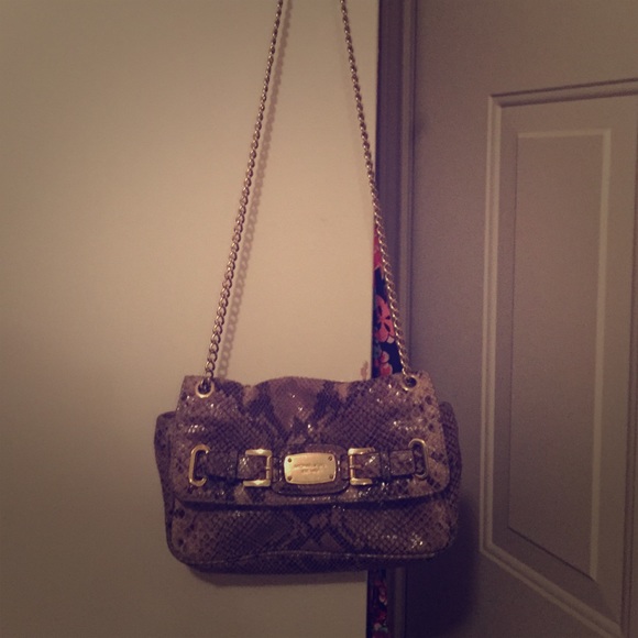 Michael Kors Snake Skin Bag