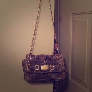 Michael Kors Snake Skin Bag