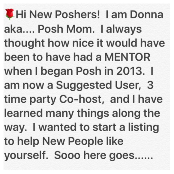 Hello New Poshers! - Picture 3 of 7