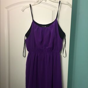 Purple dress