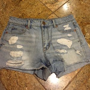 Bethany Mota Distressed shorts