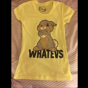 Cute Disney "whatevs" Thumper T-shirt