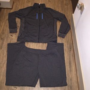 Men's lulu lemon track suit