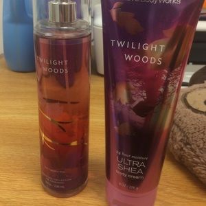Brand new twilight woods lotion and spray