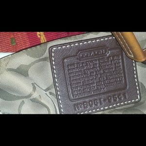 Coach hand bag