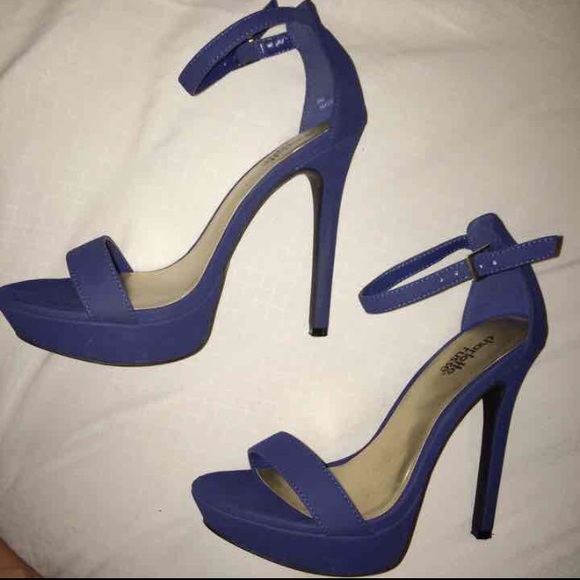 Blue heels