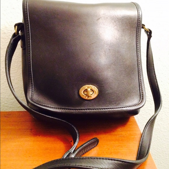 Coach Bags Classic Soft Leather Black Coach Crossbody Poshmark