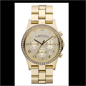 MARC JACOBS Henry Chronograph Crystal Watch