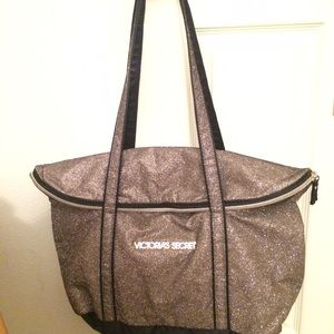 Victoria secret hold glitter shoulder bag