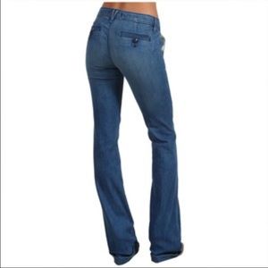 Juicy couture cuffed denim trousers