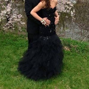 black jovani prom dress