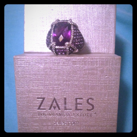 Purple ring from the zales " candy " collection
